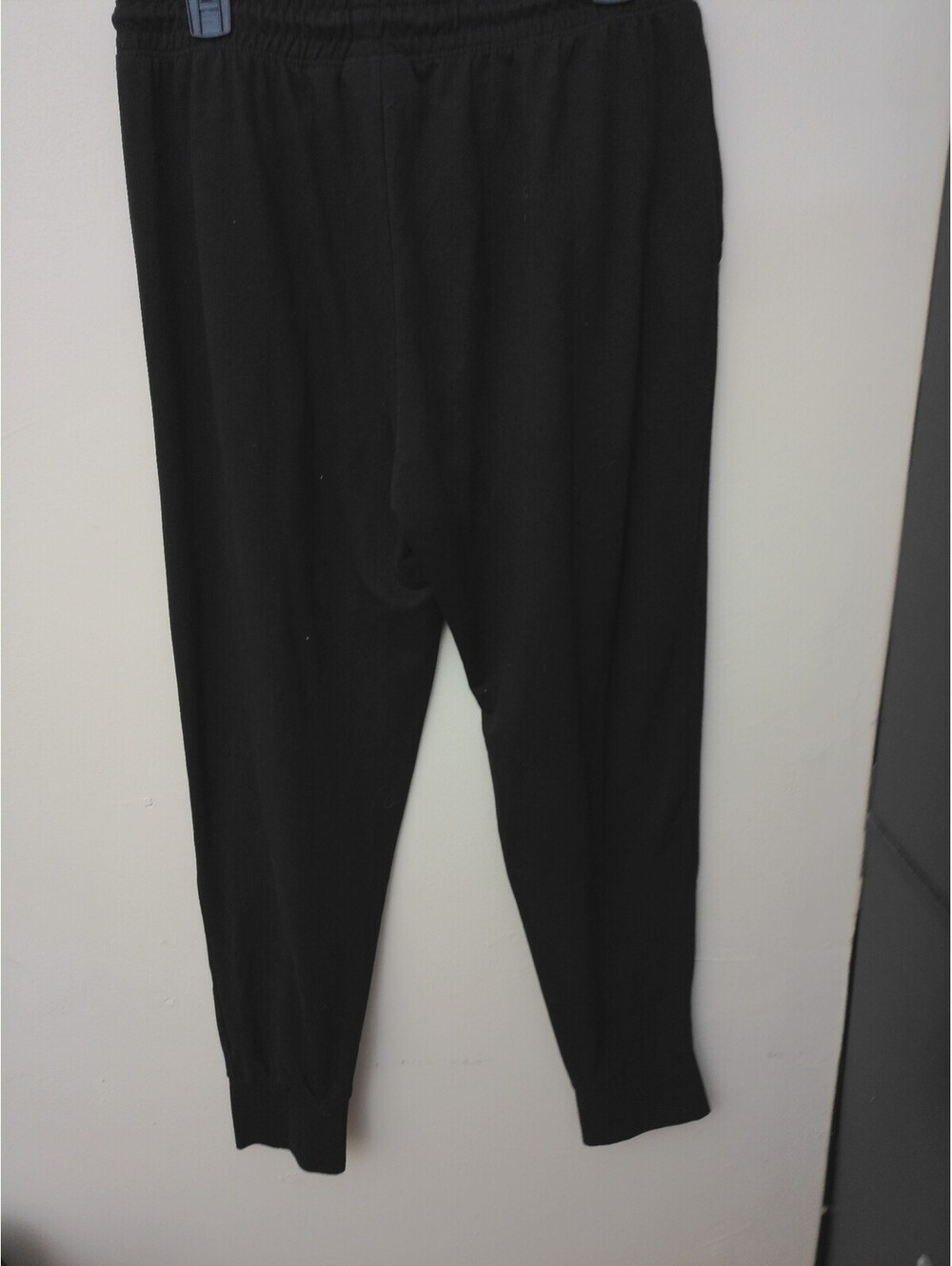 Ecru Pants Womens Size M Navy Pull On Elastic Waist Stretch Tapered Leggings Med